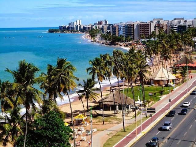 Temporada Com Luxo Em Maceio , Cm Vista Da Praia Exterior foto